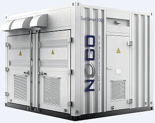 兆瓦级风冷型箱式光伏一体化逆变站